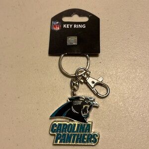 Carolina panthers nfl keychain  new